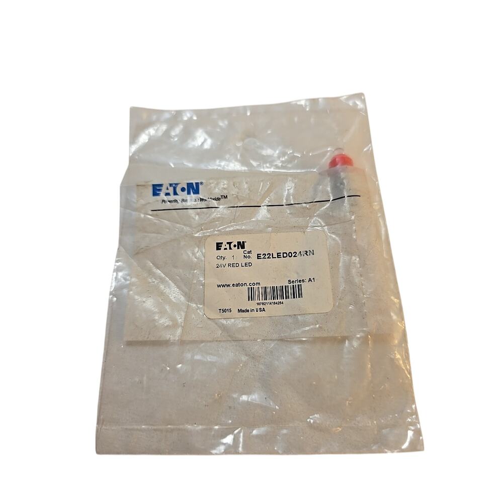 Eaton E22LED024RN Miniature Led Bulb 24 Volts Red